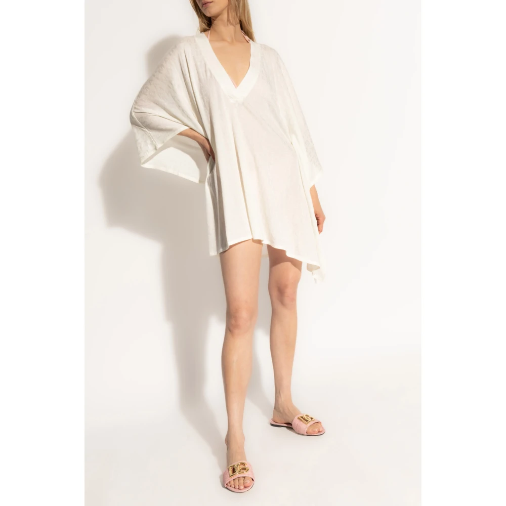 Balmain Korte strandjurk White Dames