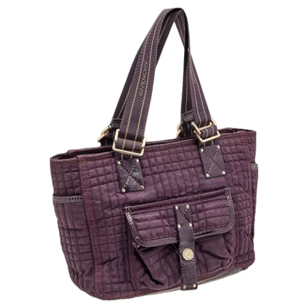 Givenchy Pre-owned Leather totes Purple Dames