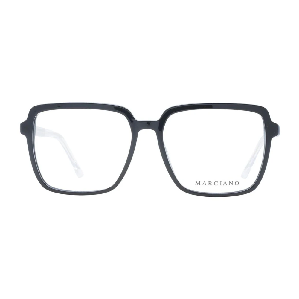Guess Zwarte vierkante optische monturen met hoes Black Dames