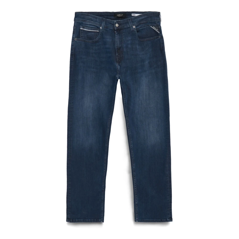 Replay Mannelijk Blauw Jeans Heren, W34 L32, Katoen, Jeans Jeans