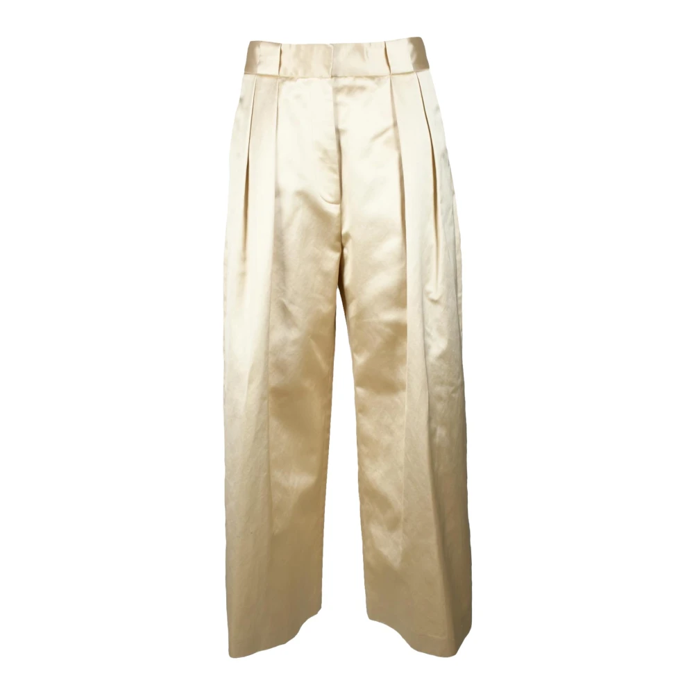 Trousers > Wide Trousers - - Khaite - Modalova