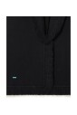pull-noir-a-franges-et-col-chale
