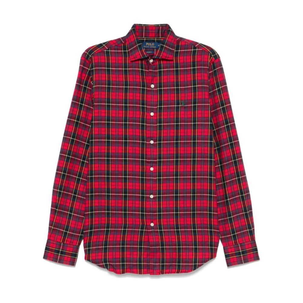 Ralph Lauren Overhemden Rood Red Heren