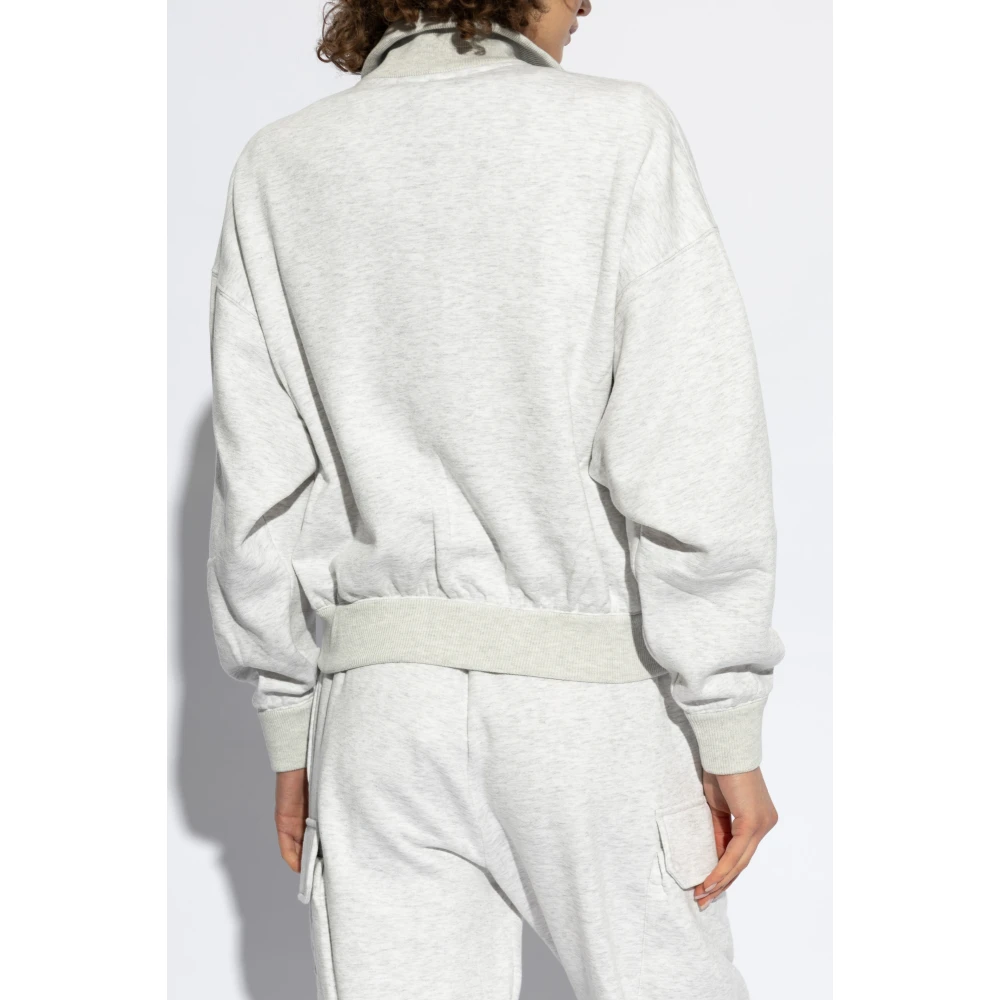 Versace Sweatshirt met zakken Gray Dames