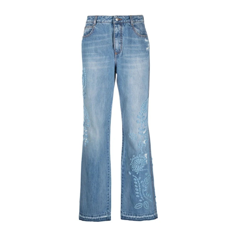 Ermanno Scervino Flared Jeans Klassieke Stijl Blue Dames