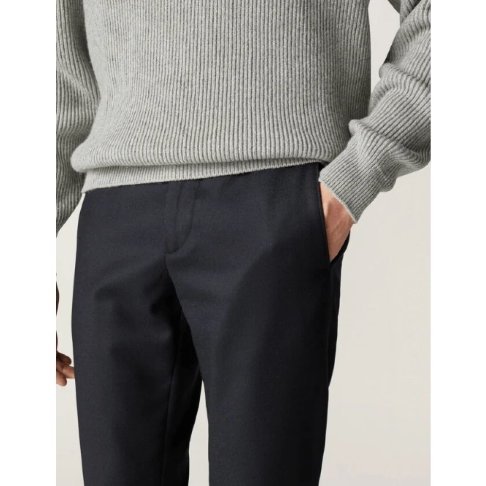 Loro Piana Broek met rechte pijpen Blue Heren