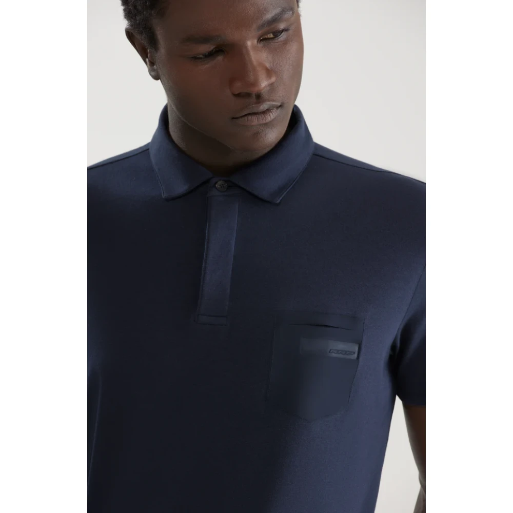 RRD Revo Zwart Poloshirt Blue Heren