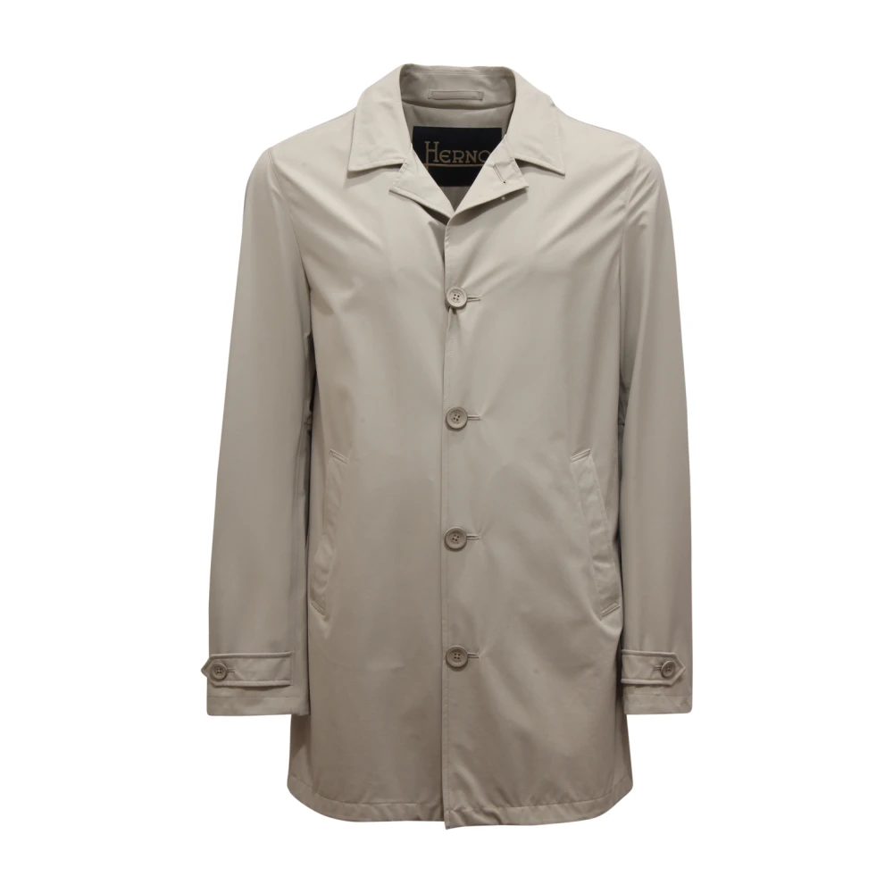 Herno Herren Beige Mäntel, Xlgröße: