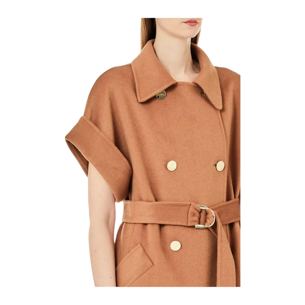 Liu Jo Stijlvolle Gilet voor Trendy Outfits Brown Dames
