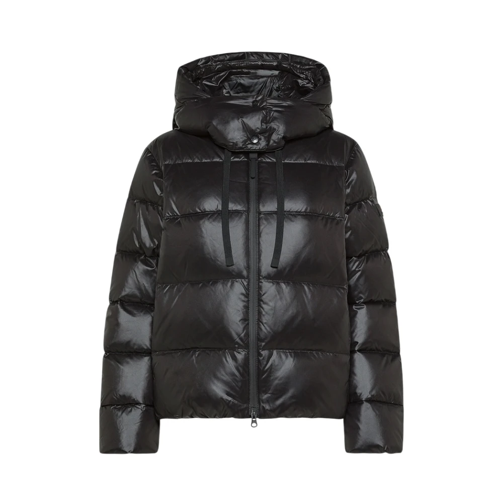 Peuterey Women's Black Down Jackets, M, Puffer Jacket Urban Outdoor Wear