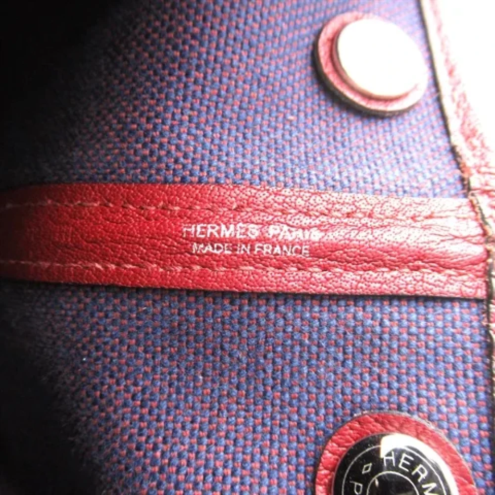 Hermès Vintage Pre-owned Canvas handbags Multicolor Dames