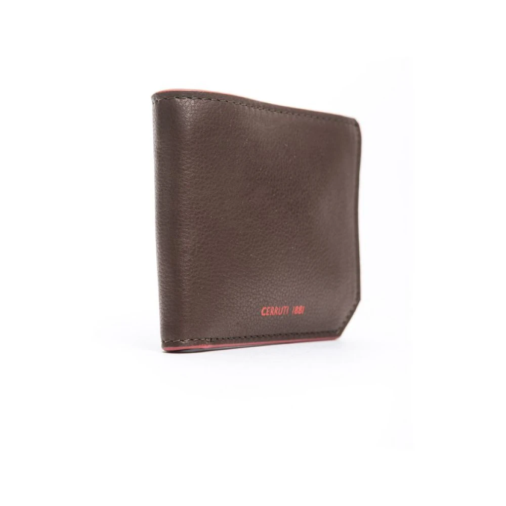 Cerruti 1881 Elegante Bruin Leren Portemonnee Brown Heren