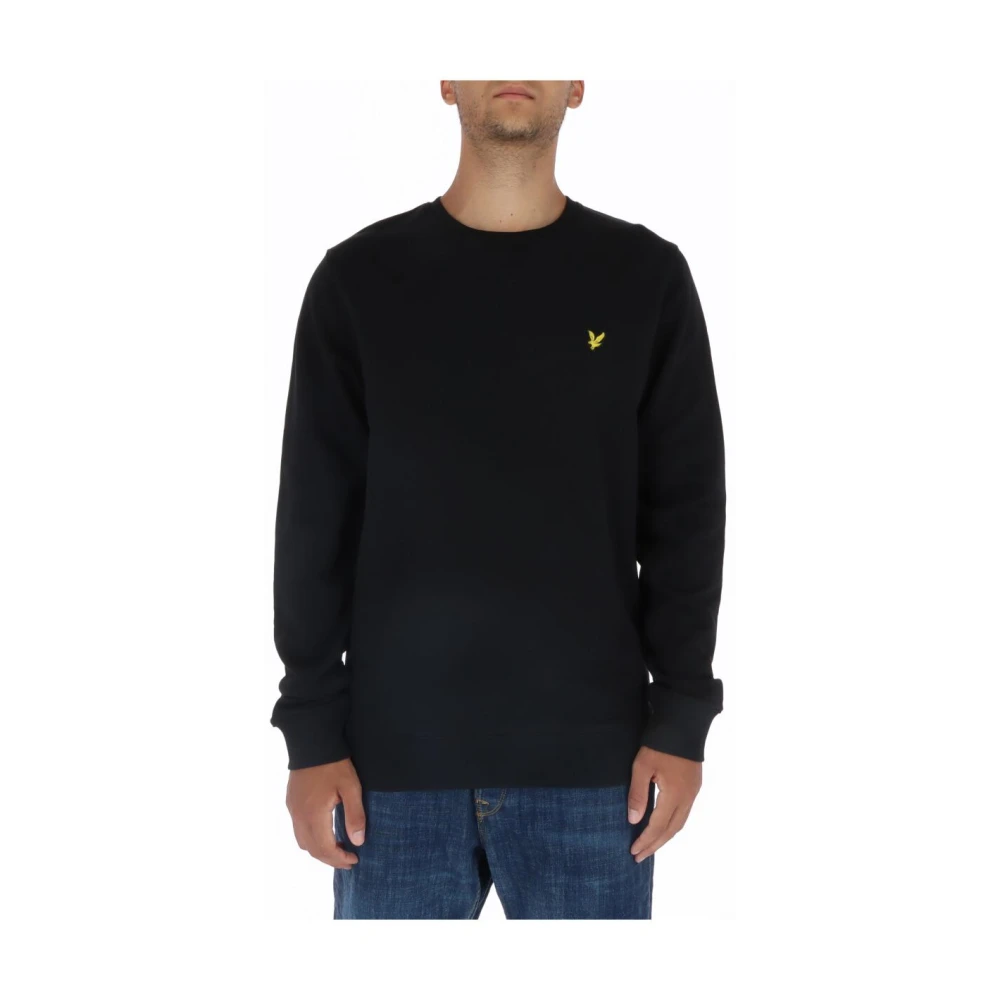 Lyle & Scott Uomo Nero Felpa Lyle&Scott A Girocollo - Immagine 3