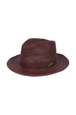 brown-panama-pattern-artisan-hat