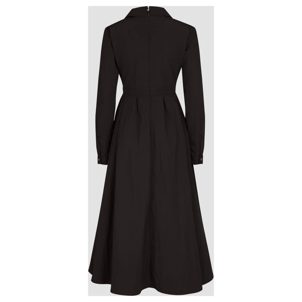 add Jurk IN Nylon Truman Crease Black Dames