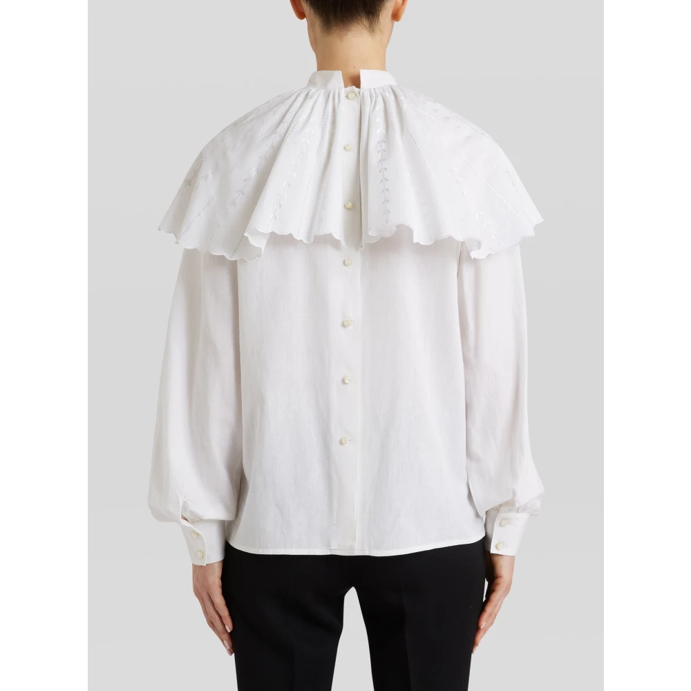 ETRO Blouse overhemd White Dames