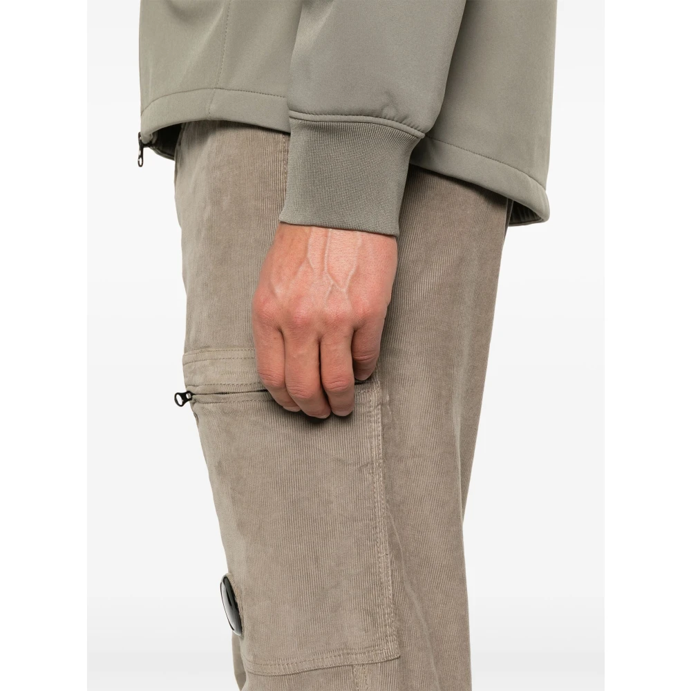 C.P. Company Bruine Cargo Elastische Taille Broek Brown Heren