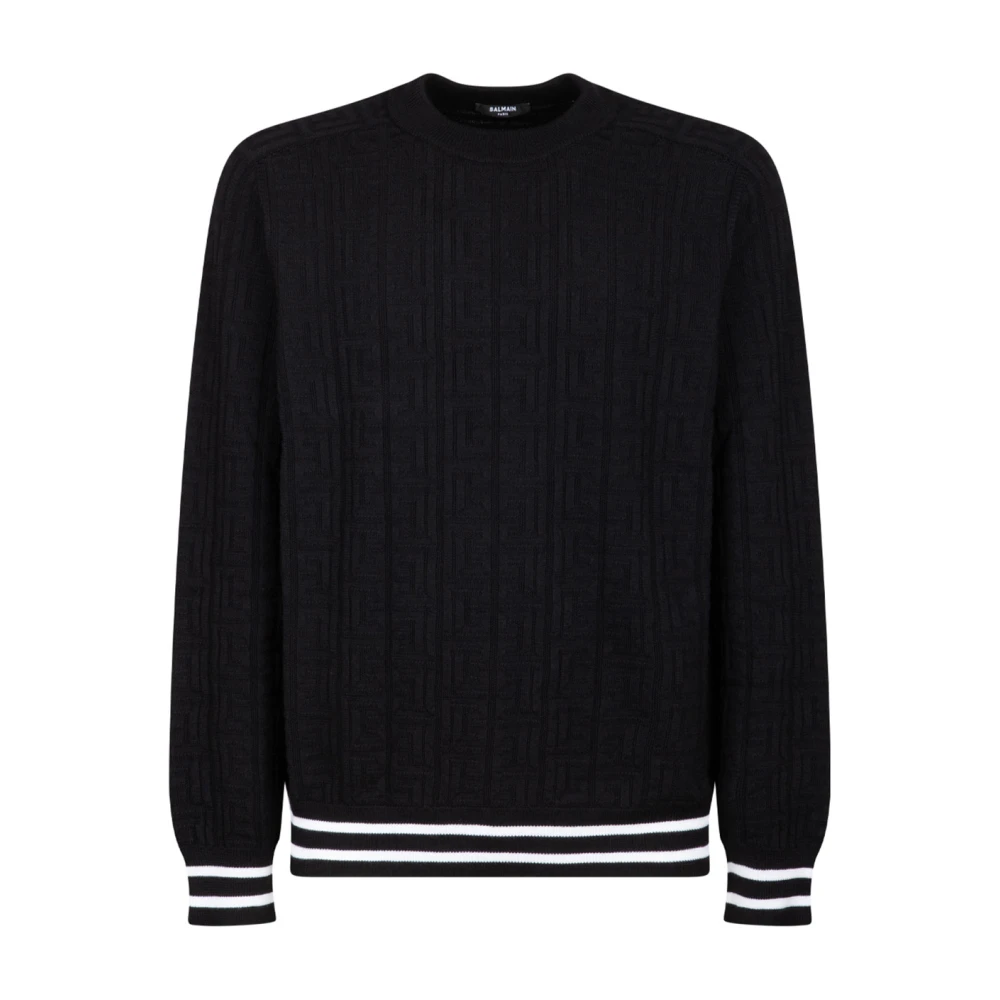 Knitwear > Round-neck Knitwear - - Balmain - Modalova