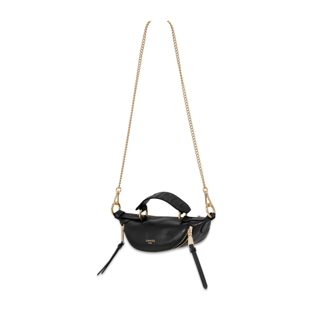 Lancel Origami Mini Handtas Zwart Black Dames