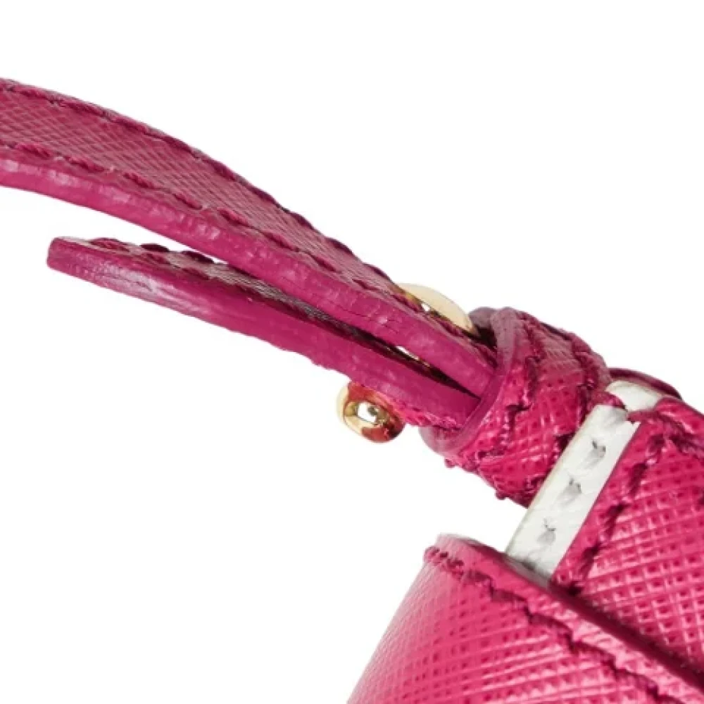 Salvatore Ferragamo Pre-owned Leather handbags Pink Dames