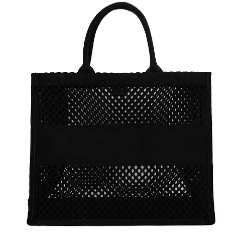 Dior Vintage Pre-owned Canvas dior-bags Black Dames