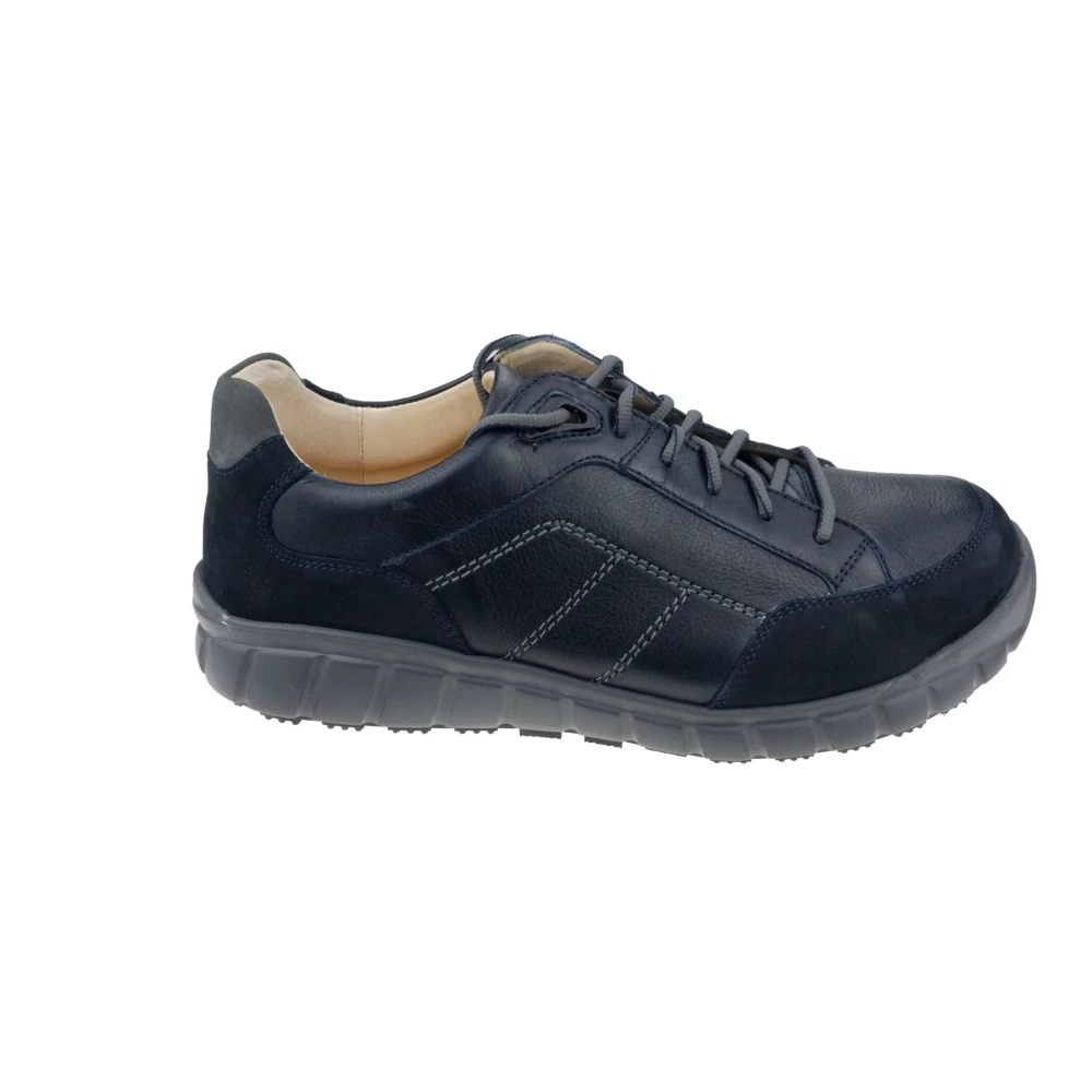 Ganter Blauwe rollende wandelsneaker met Light-Stride-technologie Heren Schoenen