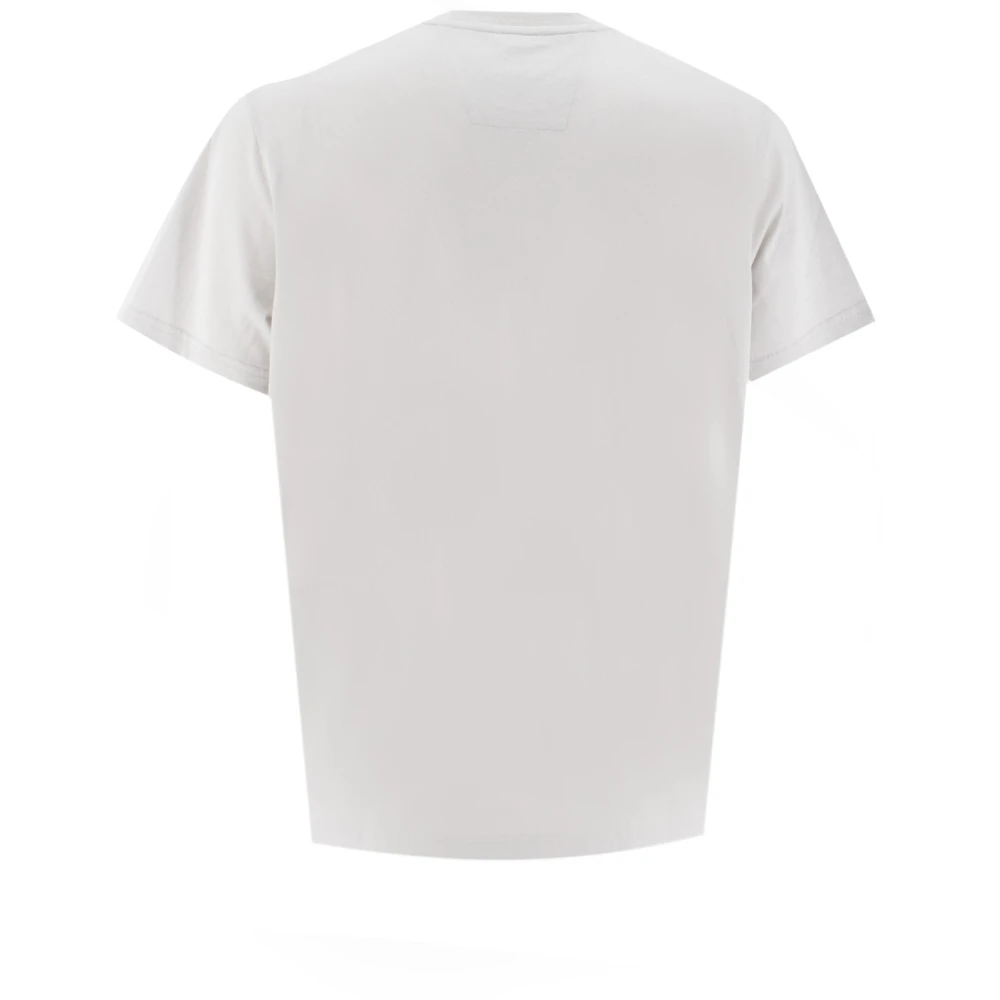 Parajumpers T-shirt met ritssluiting zak Gray Heren