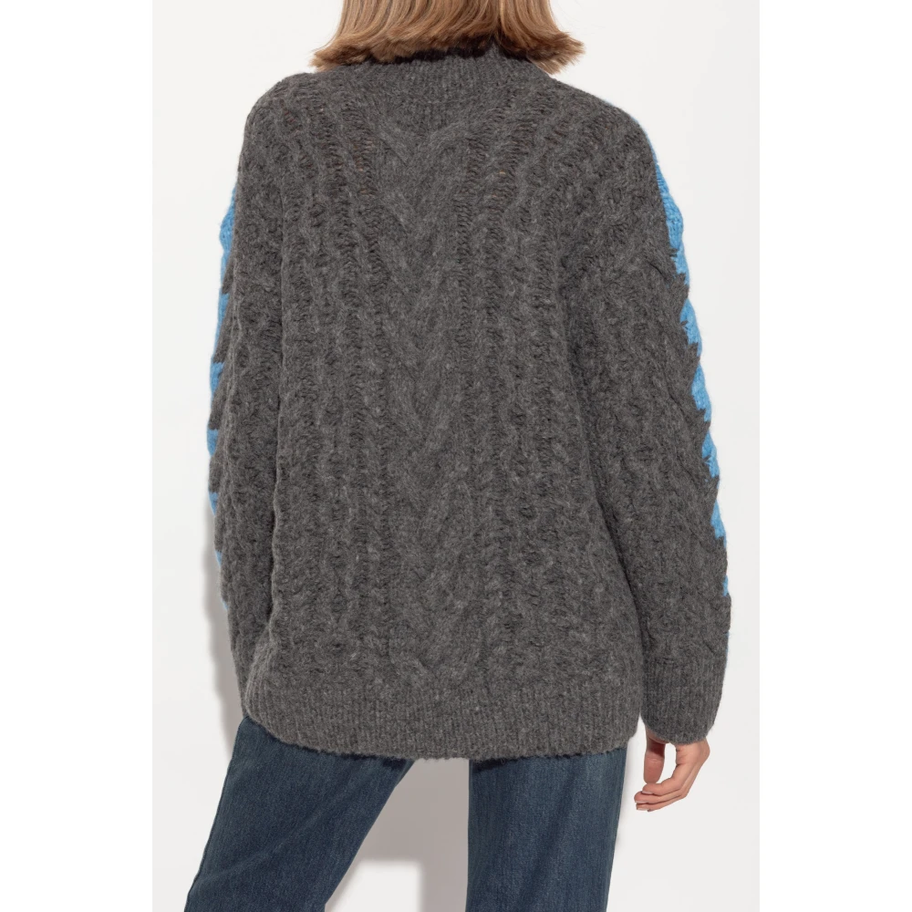 Stella Mccartney Wollen Turtleneck Blue Dames