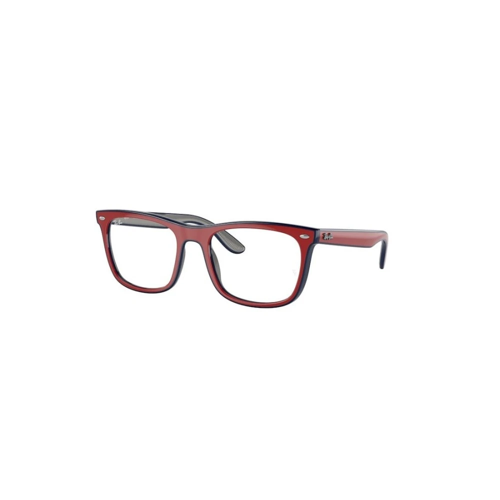 Ray-Ban Unisex Red Glasses, 55 Mm, Rx7209 Optical Frame