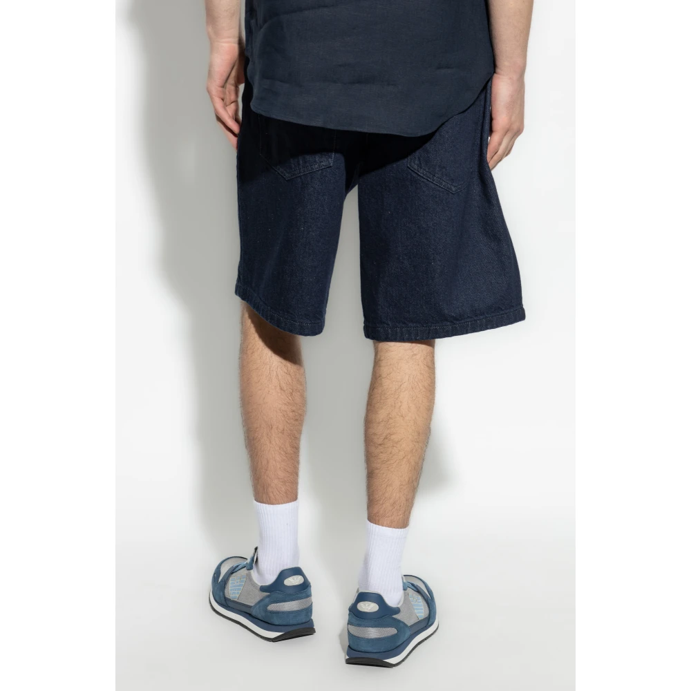 Emporio Armani Denim shorts Blue Heren