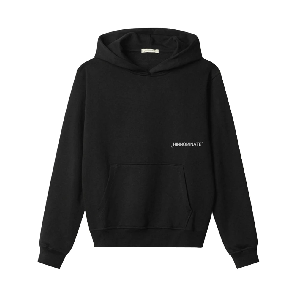Hinnominate Women's Black Hoodie With Front Print - Hoodies - Xs - Sweatshirts & Hoodies