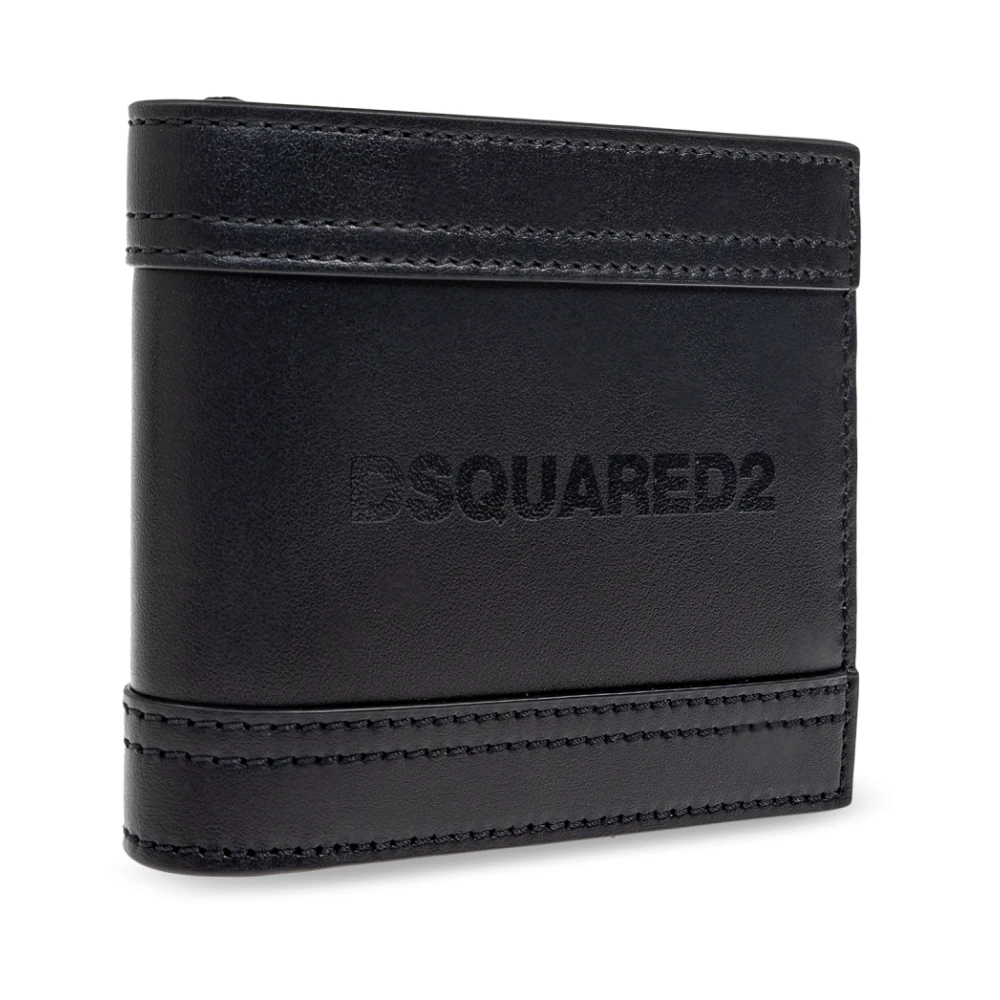 Dsquared2 Opvouwbare Portemonnee Black Heren