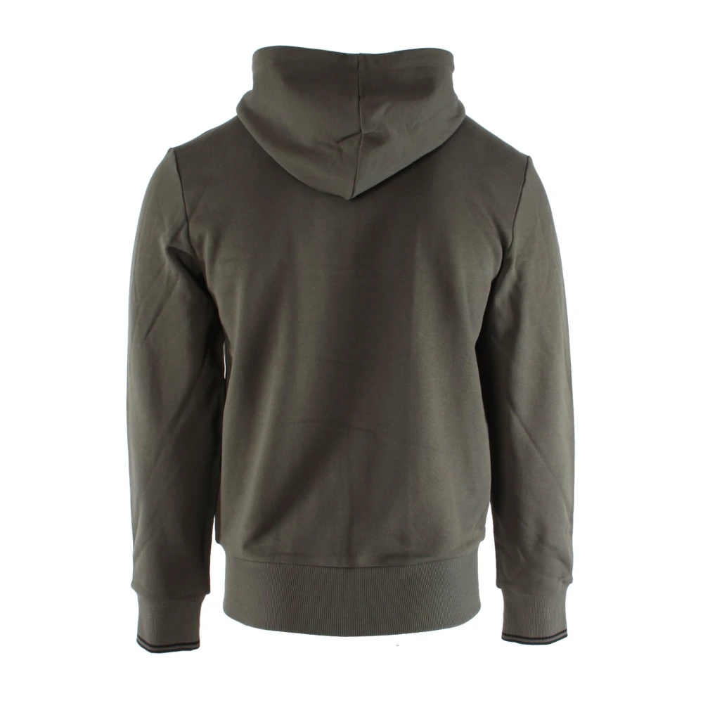 Fred Perry Groene Katoenen Heren Vest Green Heren