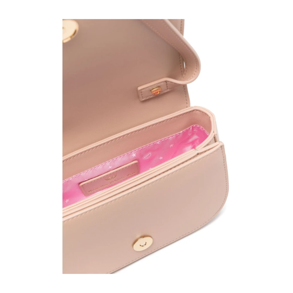 Chiara Ferragni Collection Bruine Handtas Dames Tassen Ss24 Pink Dames