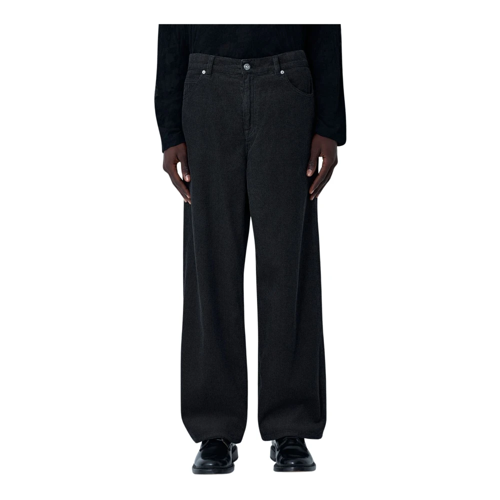 Our Legacy Men's Black Vast Cut Jeans - Wide Trousers - W34 - Trousers