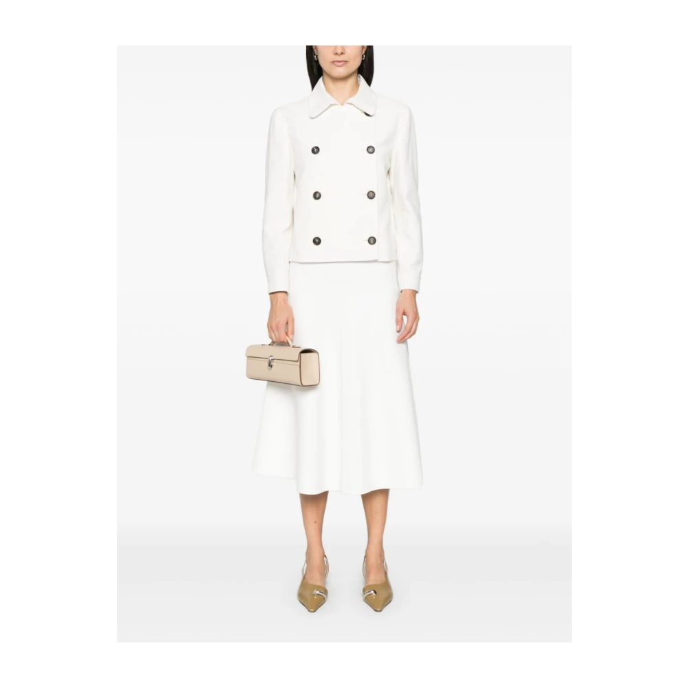 BRUNELLO CUCINELLI Witte Jas Damesjas & Jas White Dames