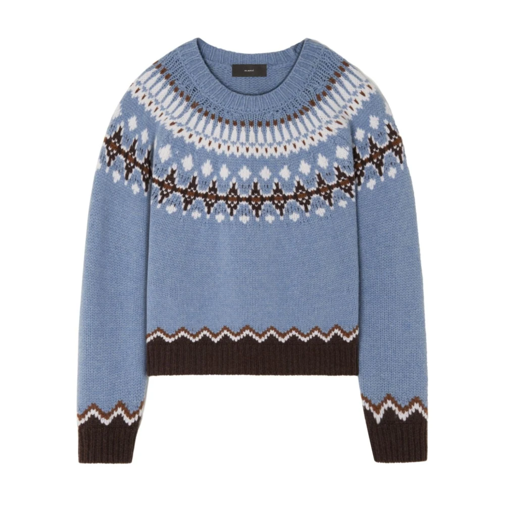 Alanui Gezellige Sweaters Collectie Blue Dames