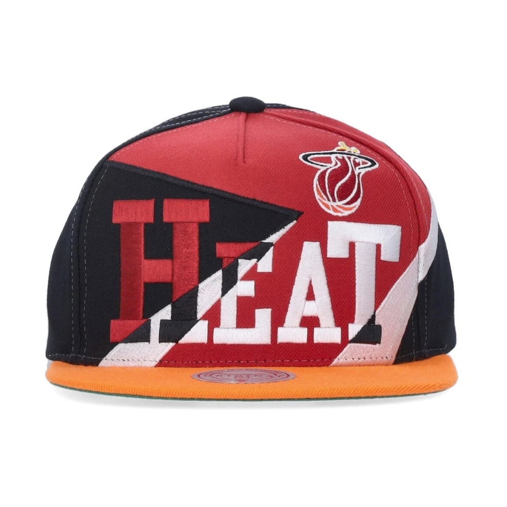 Mitchell & Ness Miami Heat NBA Snapback Pet Multicolor Heren