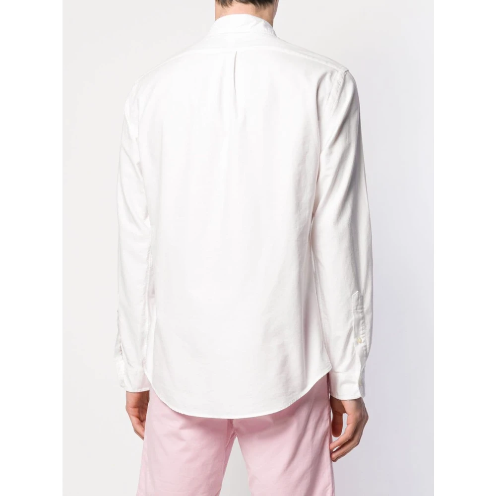 Polo Ralph Lauren Witte Oxford Sportshirt White Heren