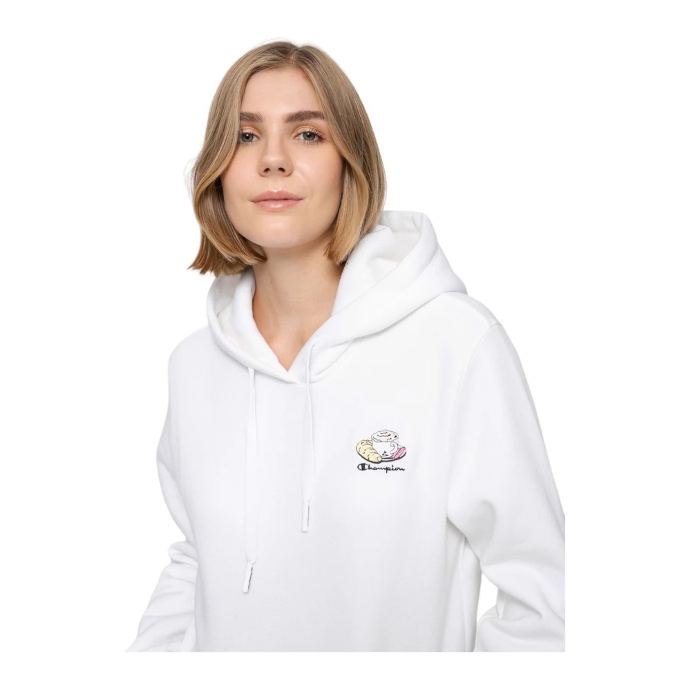 Champion Hoodies White Dames