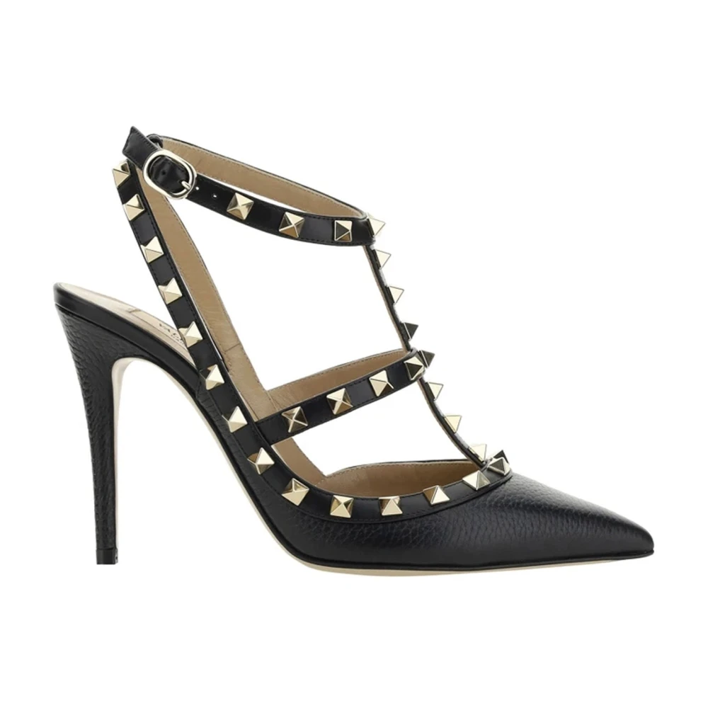 Valentino Garavani Women's Black Pointed Toe Pumps