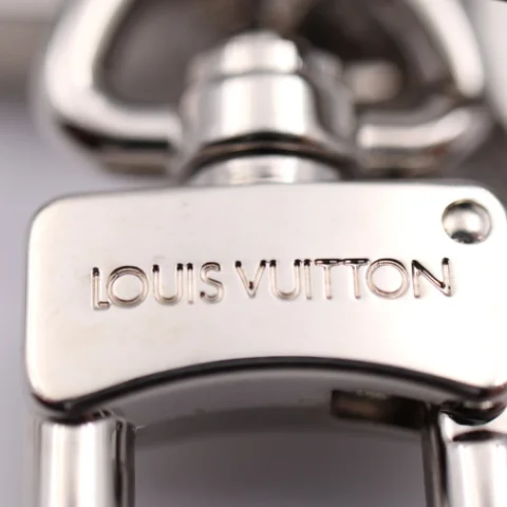 Louis Vuitton Vintage Pre-owned Metal key-holders Gray Dames