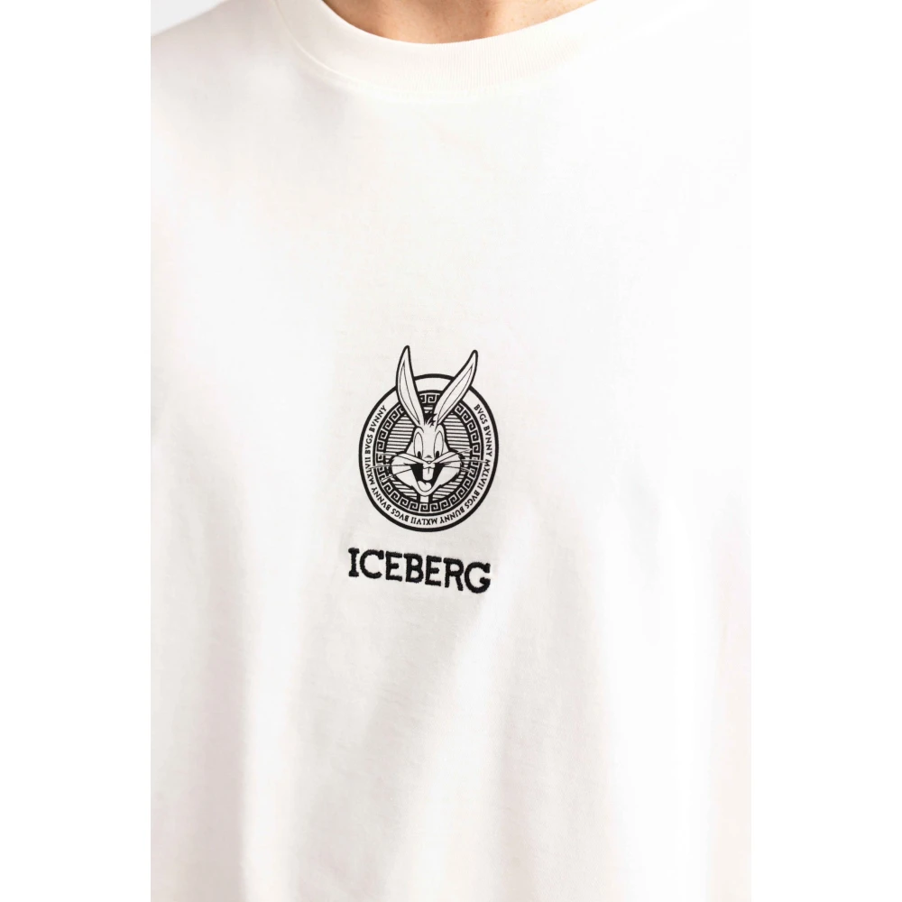 Iceberg 5D Bugs Bunny T-Shirt Heren White Heren