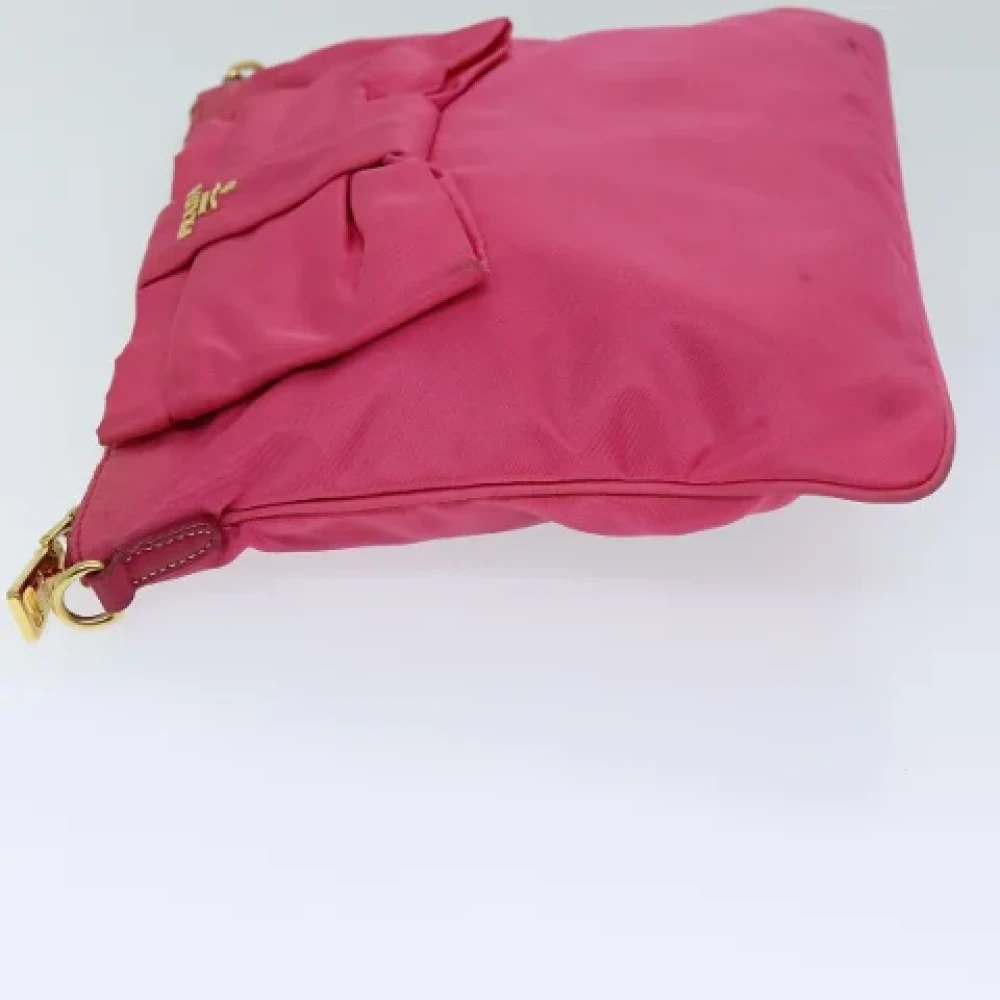 Prada Vintage Pre-owned Fabric prada-bags Pink Dames
