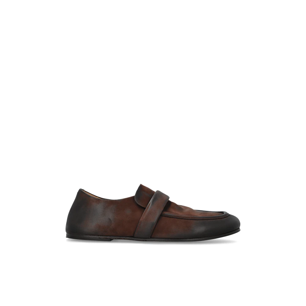 Marsell Läderskor typ loafers Brown, Dam