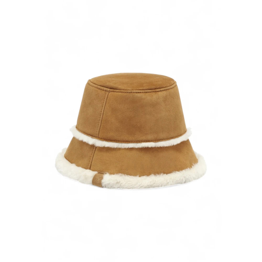 Emu Australia Chestnut Emu Sheepskin Bucket Hat - Image 3