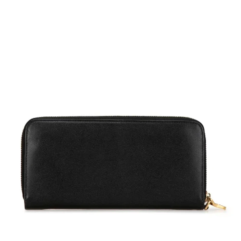Loewe Pre-owned Leather wallets Black Dames