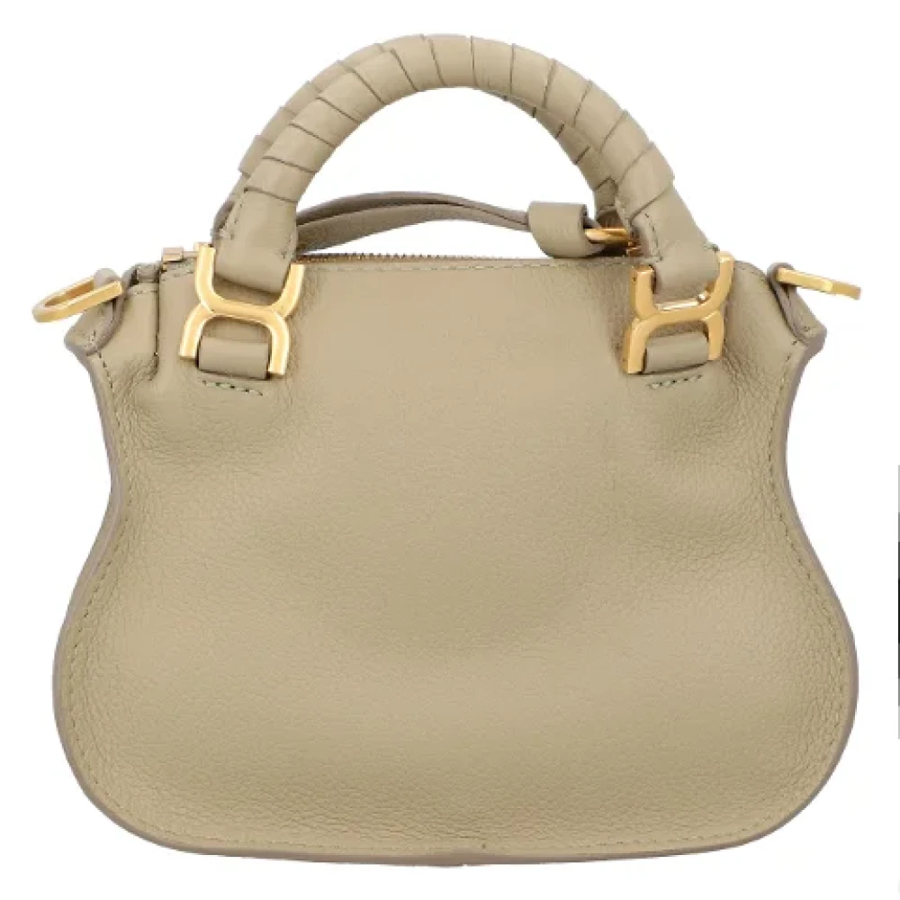 Chloé Leather handbags Beige Dames