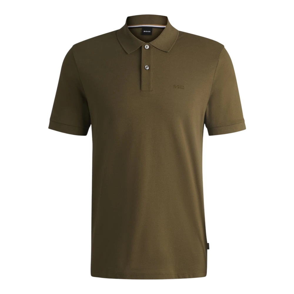 Boss Men's Green Classic Polo Shirt Medium