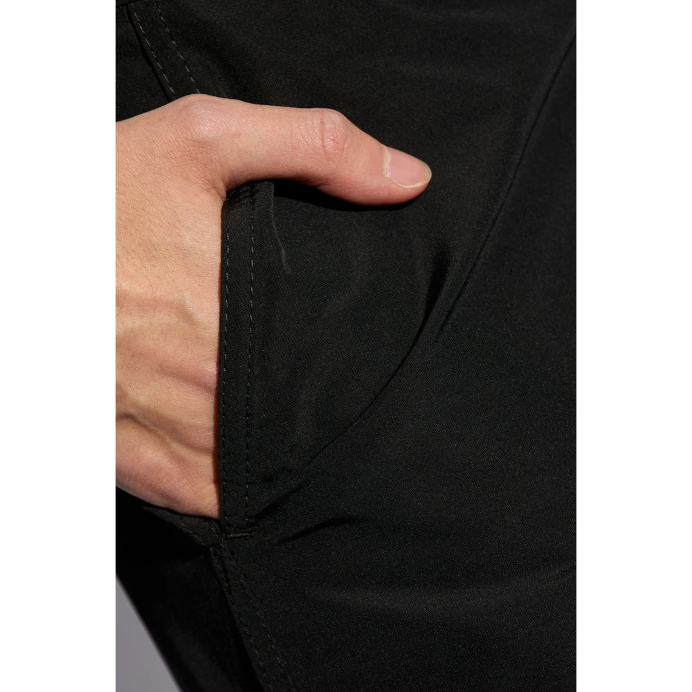 Tom Ford Shorts met logo Black Heren